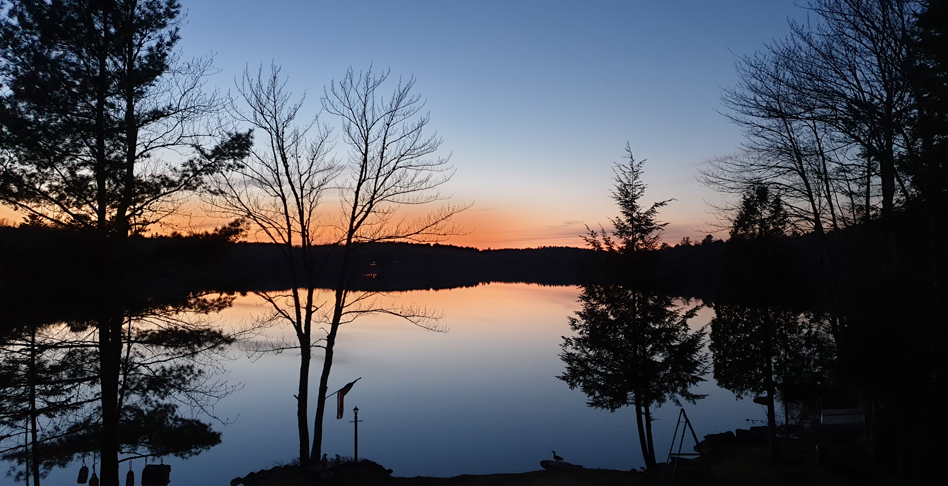 Abendstimmung am See Abendstimmung am See